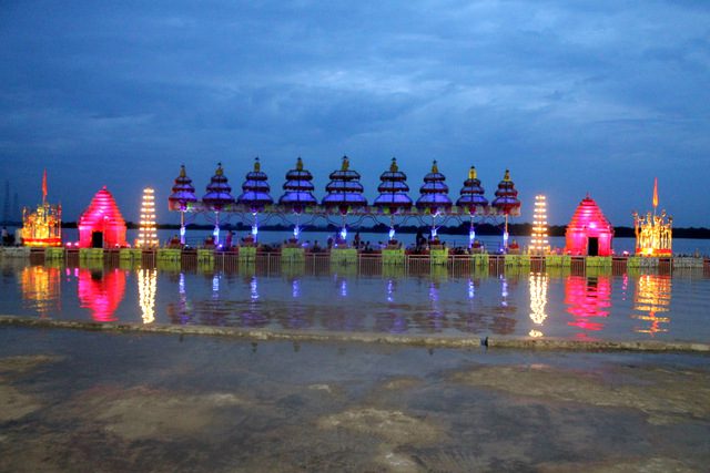 Pavitra Sangam-The Confluence of The Krishna & Godavari Rivers